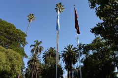 03-7 The Flags Of Argentina And Salta Fly Over Plaza 9 de Julio.jpg
